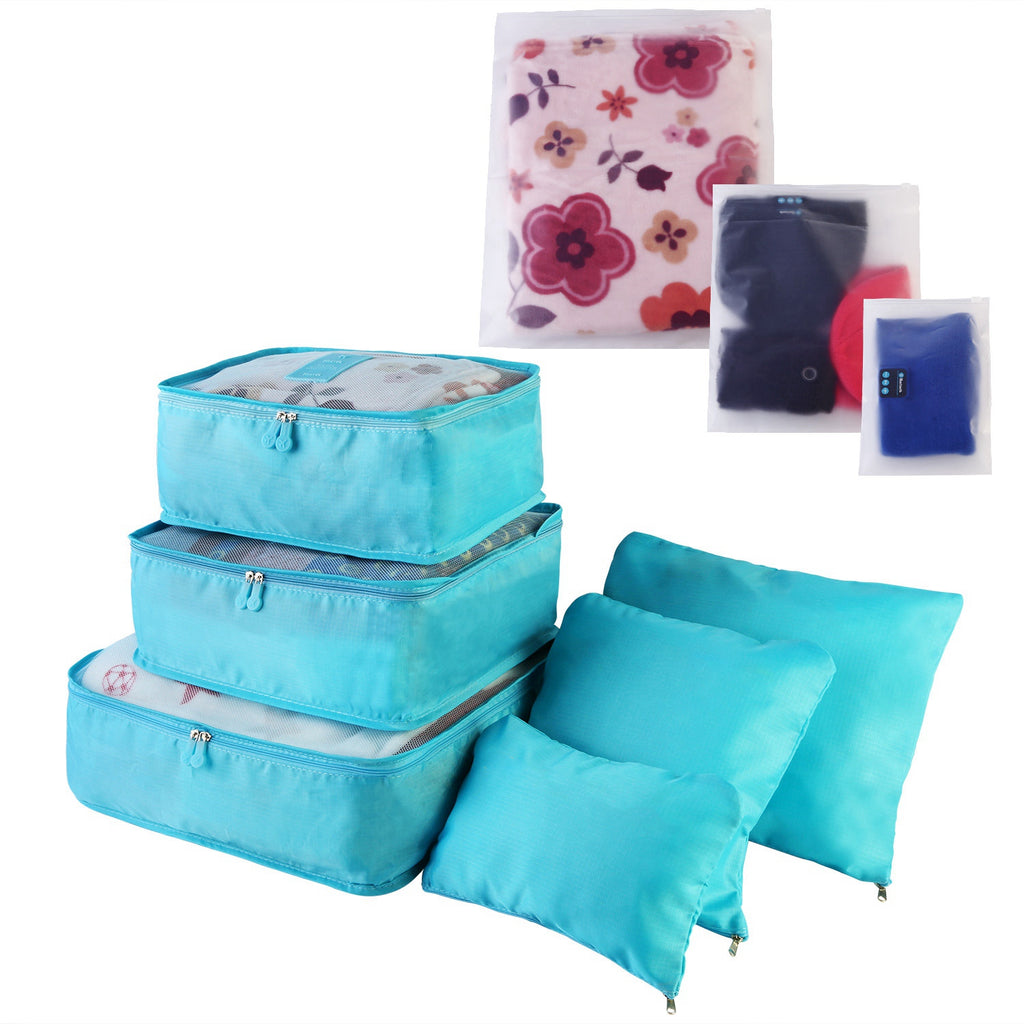 Travel Packing Cube Set (9 Pieces) – Organized Luggage Made Easy