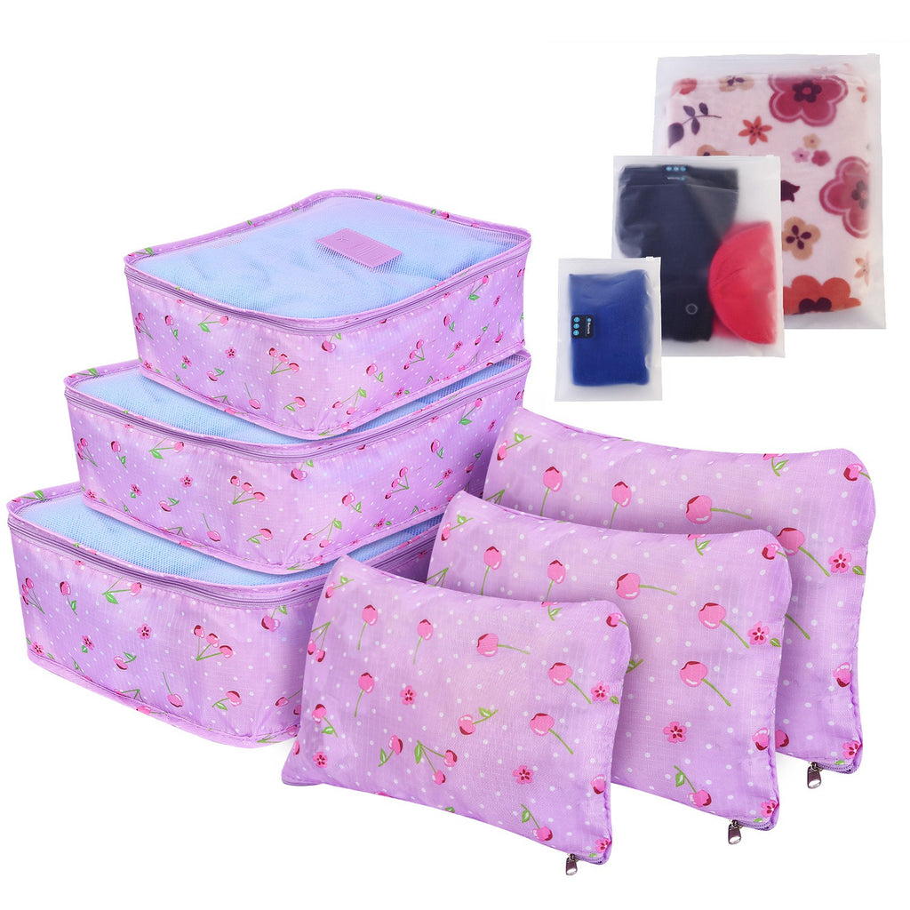 Travel Packing Cube Set (9 Pieces) – Organized Luggage Made Easy