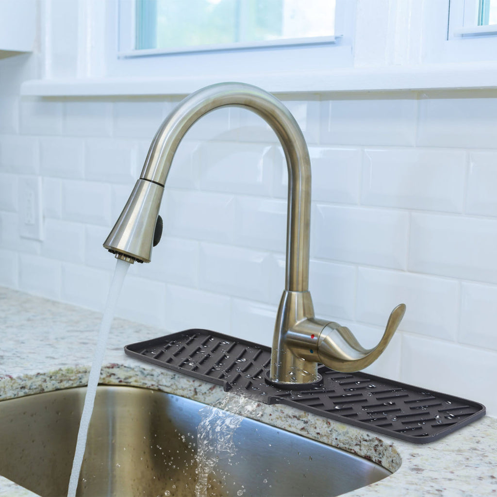 Silicone Faucet Splash Guard – Keep Your Sink Dry & Clean